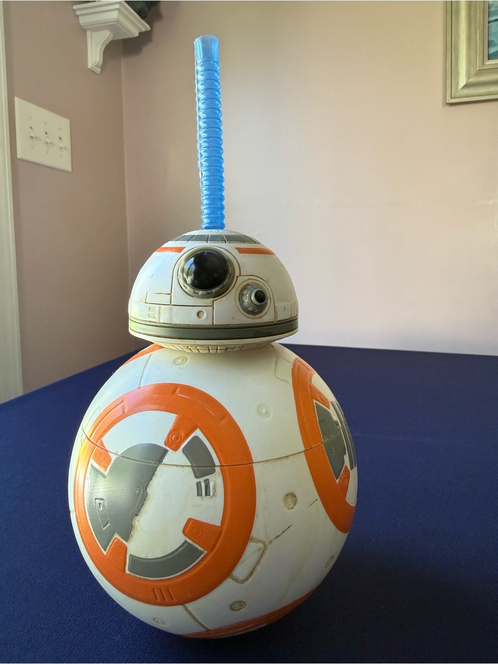Disney Parks Star Wars Galaxy’s Edge BB-8 Souvenir Drink Sipper Cup Drone